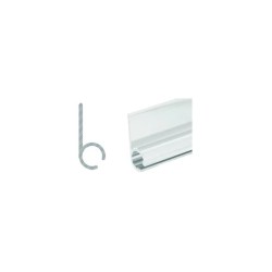 RAIL ALU BRUT A AILETTE D...