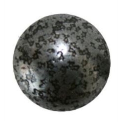 Clous effet moucheté gris diamètre 11mm - Boite de 1000