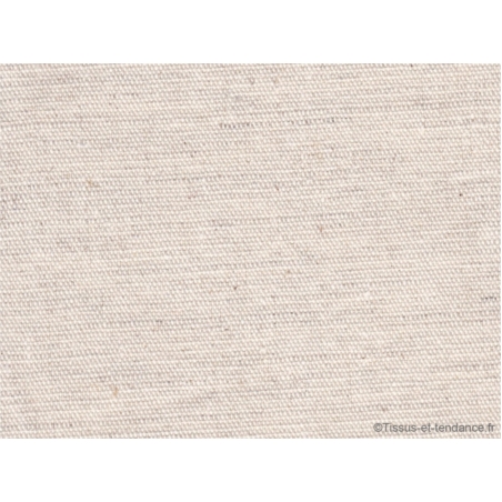 Toile bisonne décatie lessivée